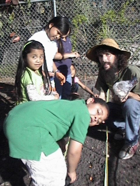 Planting day at the Lake Worth West community garden