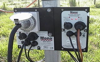 Tracking unit and charge controller for the solar well