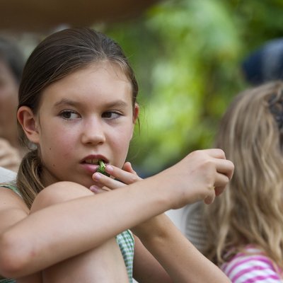 Children's workshop at Varri Green Farm, photo 34