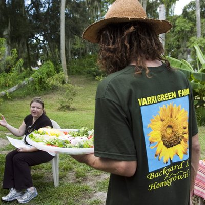 Children's workshop at Varri Green Farm, photo 35