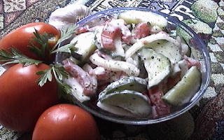 CREAMY CUCUMBER SALAD
